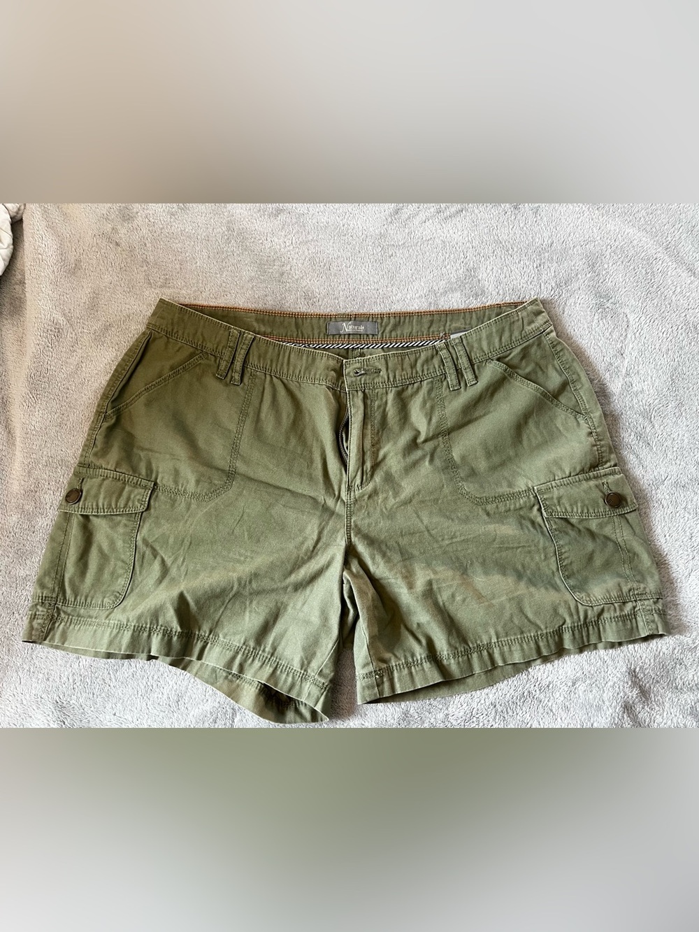 Natural Reflections Women’s Olive Green Cargo Shorts